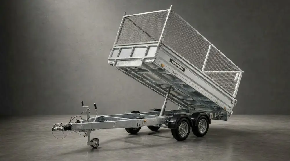 Indespension 11'10" x 6'3" Electric Tipper Trailer - image 1 of 4