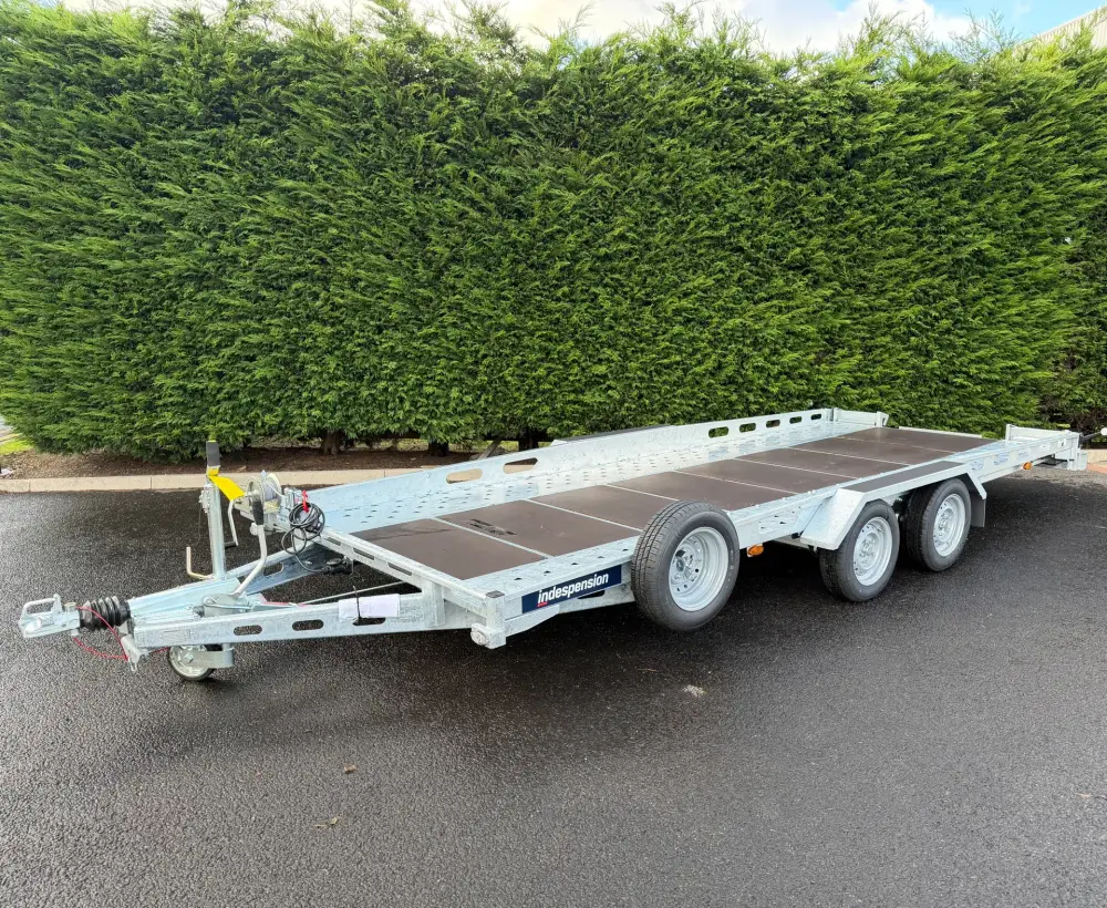 Indespension 16'1" x 6'4" Fixed Bed Car Transporter Trailer - image 1 of 6