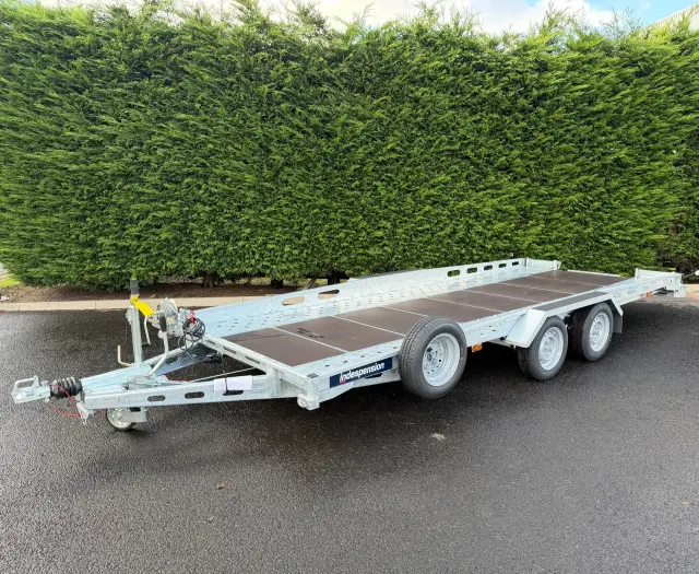 Indespension 16'1" x 6'4" Fixed Bed Car Transporter Trailer