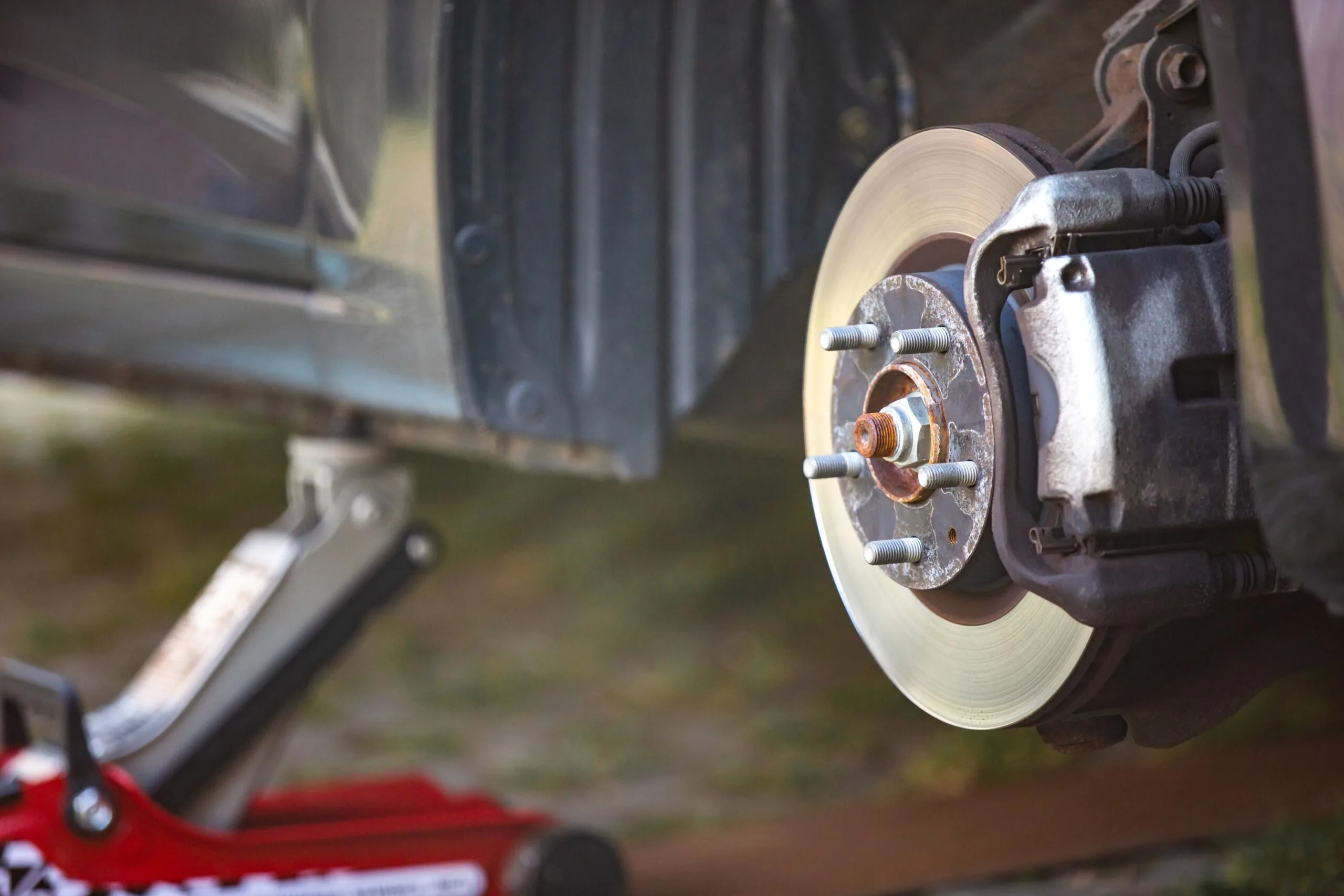 disc brake of a modern car